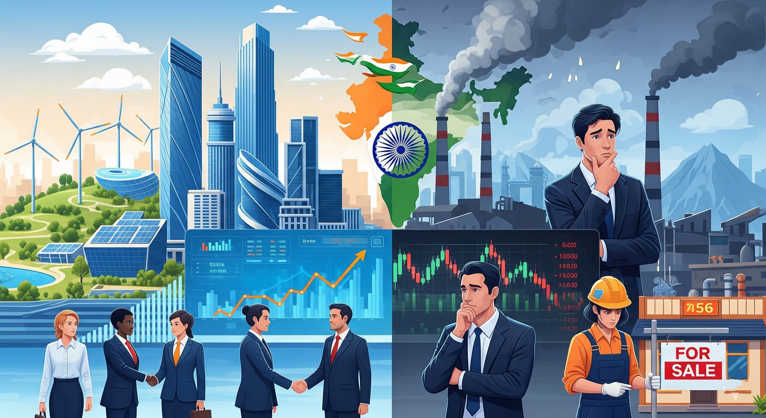 India’s FDI Scenario in May-June 2025: A Mixed Picture | भारत में मई-जून 2025 का FDI परिदृश्य: एक मिश्रित तस्वीर